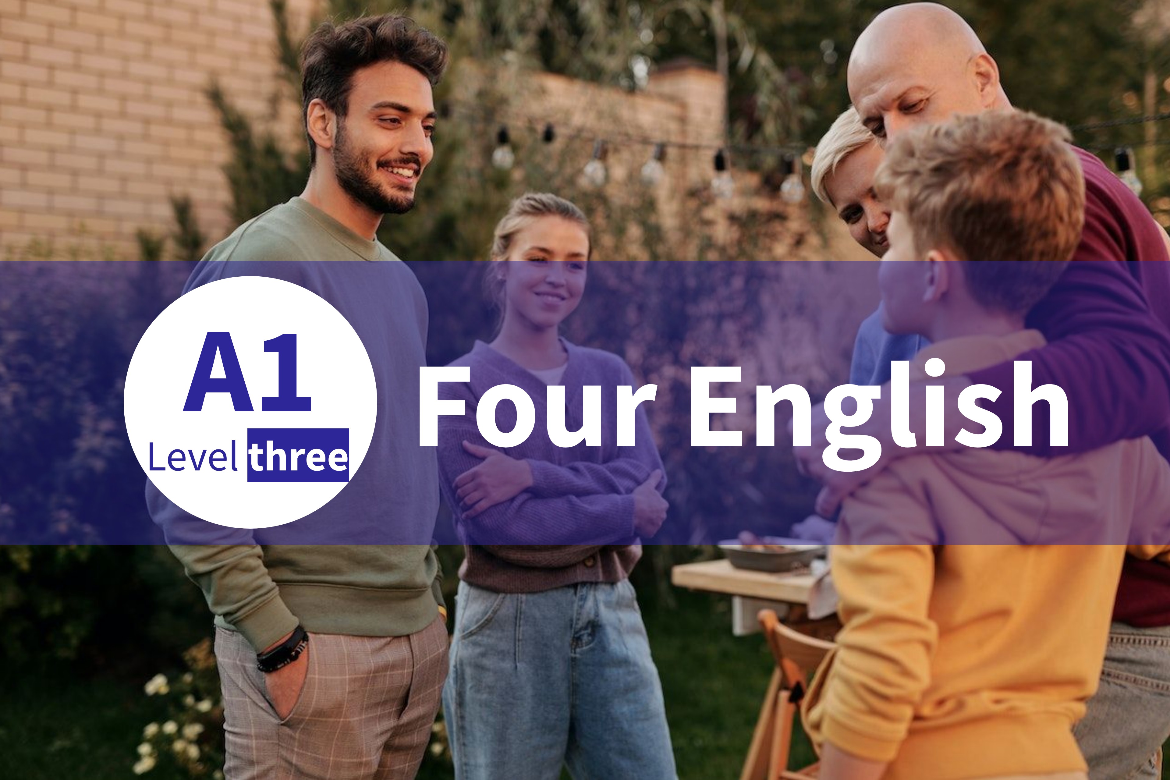  Four English (Inglés A1) level three (semilla) 